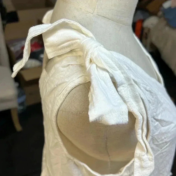 Label Of Love White Tiered Sleeveless Dress Size M - Picture 5 of 7